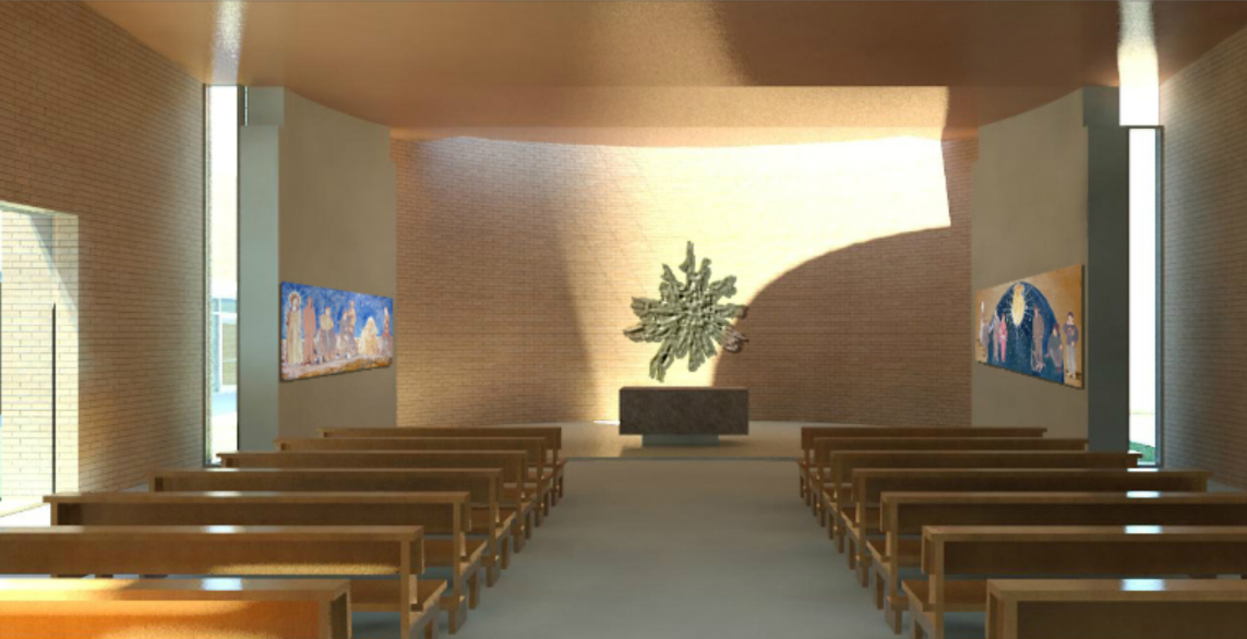 Render interno nuova Chiesa